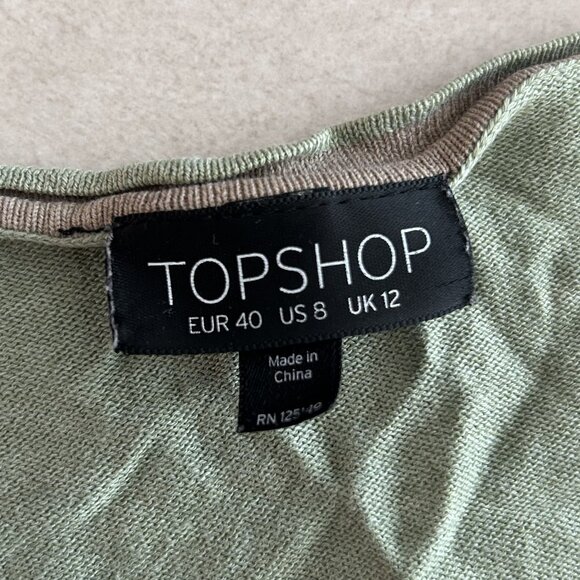 Topshop Knitted Scoop Neck Cardigan ALT ASO Hermione Granger - Picture 5 of 8